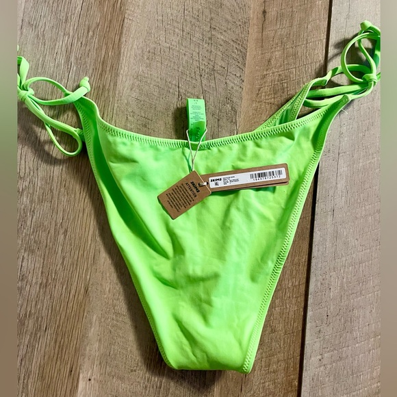 Skims bikini set neon green. Size L - Picture 5 of 5